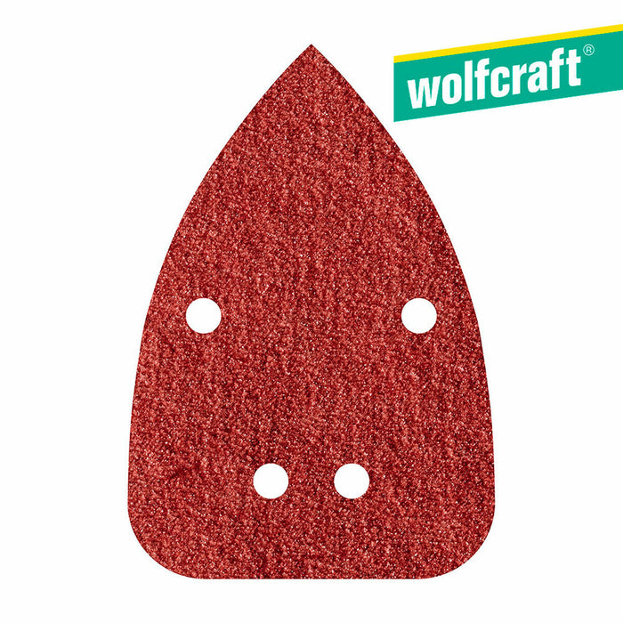 Glaspapir Wolfcraft 1764000 240 g (9,6 x 13,6 cm)