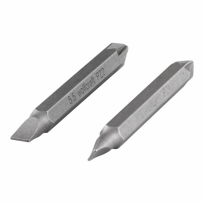 Set biți Wolfcraft 2408000 Șurubelniță PZ