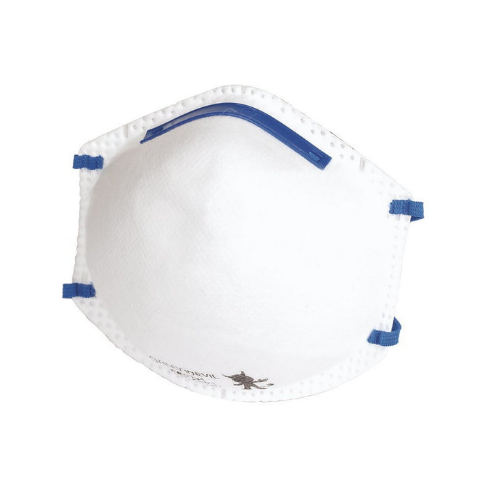 Mască Wolfcraft 4837000 Rezistent la praf 20 Piese FFP2