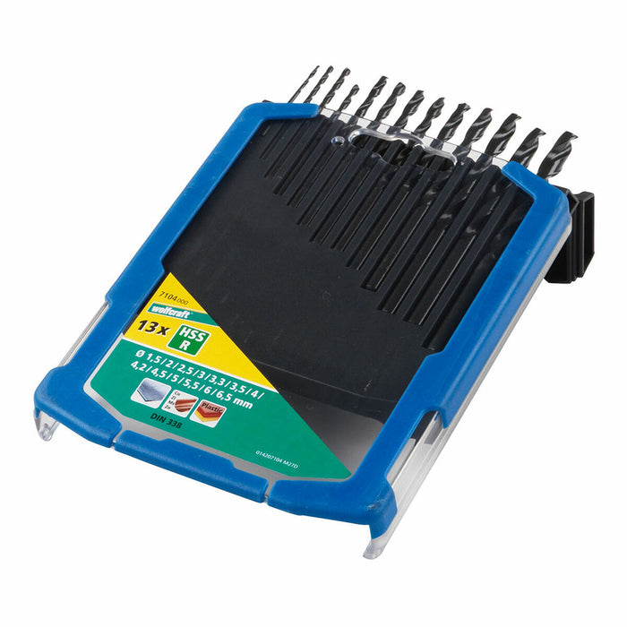 Set de rulouri Wolfcraft 7104000 Metal 13 Piese
