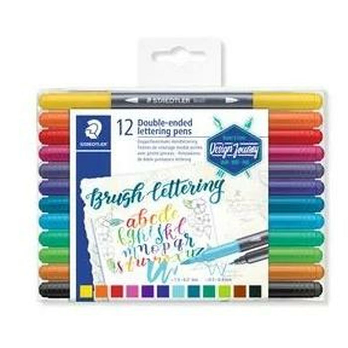 Set de Carioci Staedtler 3004 TB12 Multicolor (12 Piese)