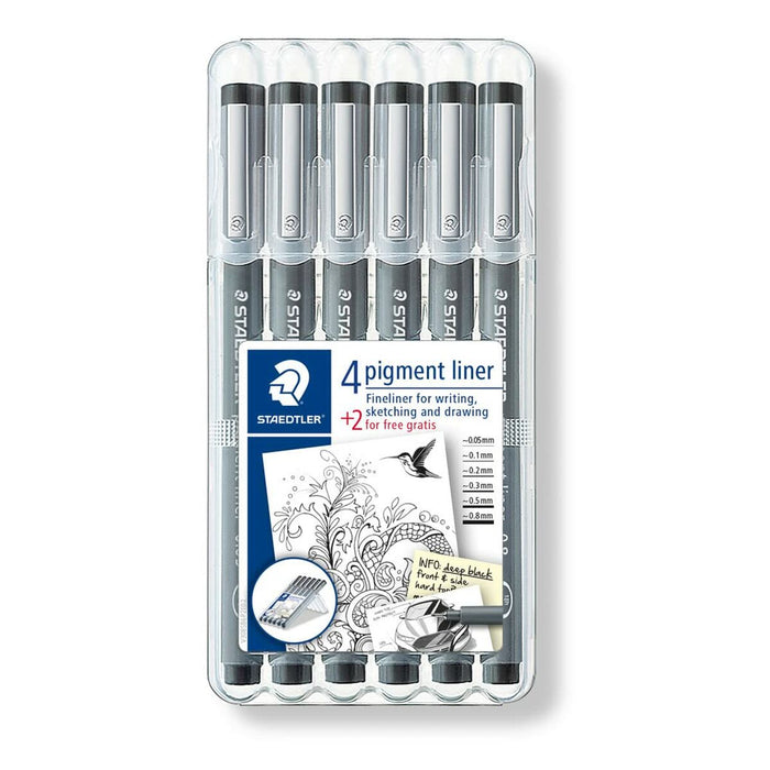Set de Carioci Staedtler Pigment Liner 308 Multicolor