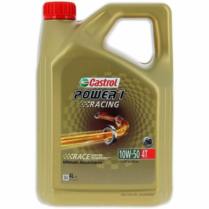 Ulei de motor Castrol Power1 Racing 4T Motocicletă 10w50 4 L