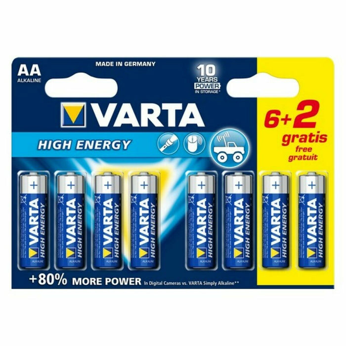 Baterie Alcalină Varta -4906SO 1,5V High Energy (8 pcs)