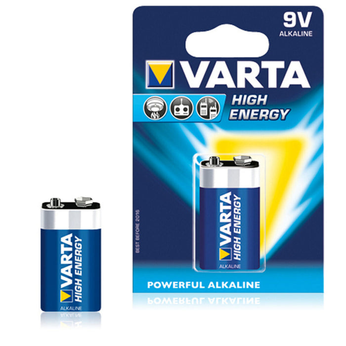 Baterie Varta 6LR61 9 V 580 mAh High Energy Albastru