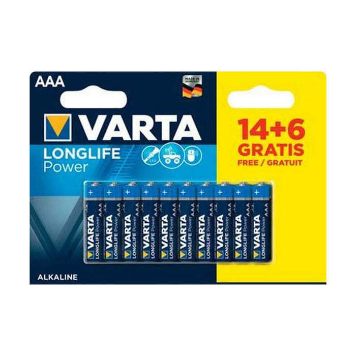 Baterii Varta Longlife Power (20 Piese)