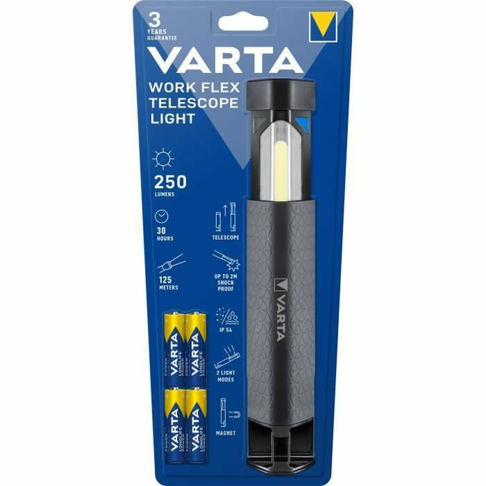 Lanternă LED Varta Work Flex Telescope 250 Lm