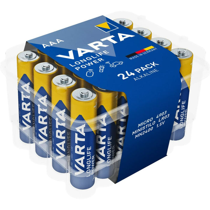 Baterii Varta 1,5 V (24 Unități)