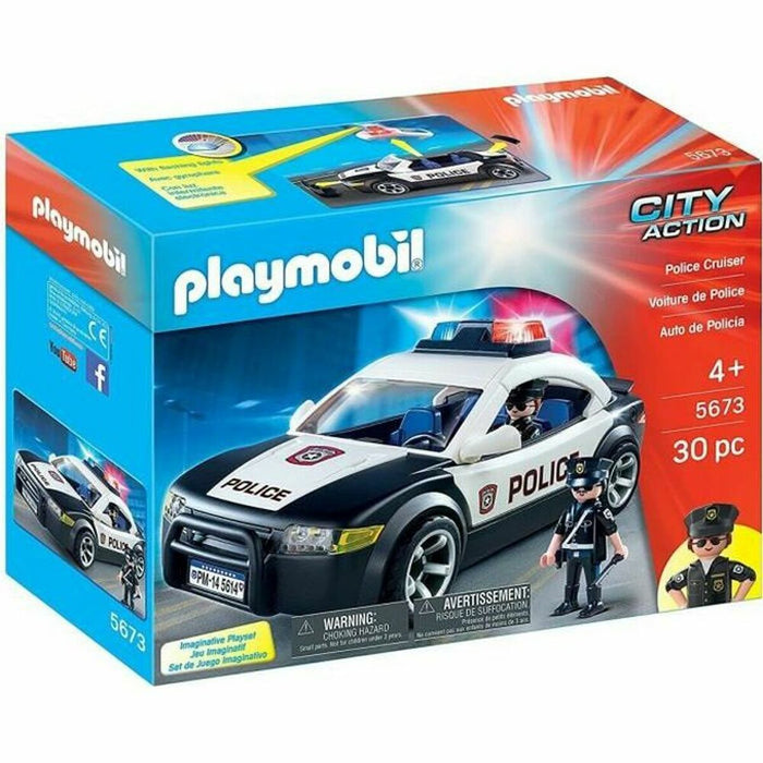 Playset Playmobil Mașină de poliție
