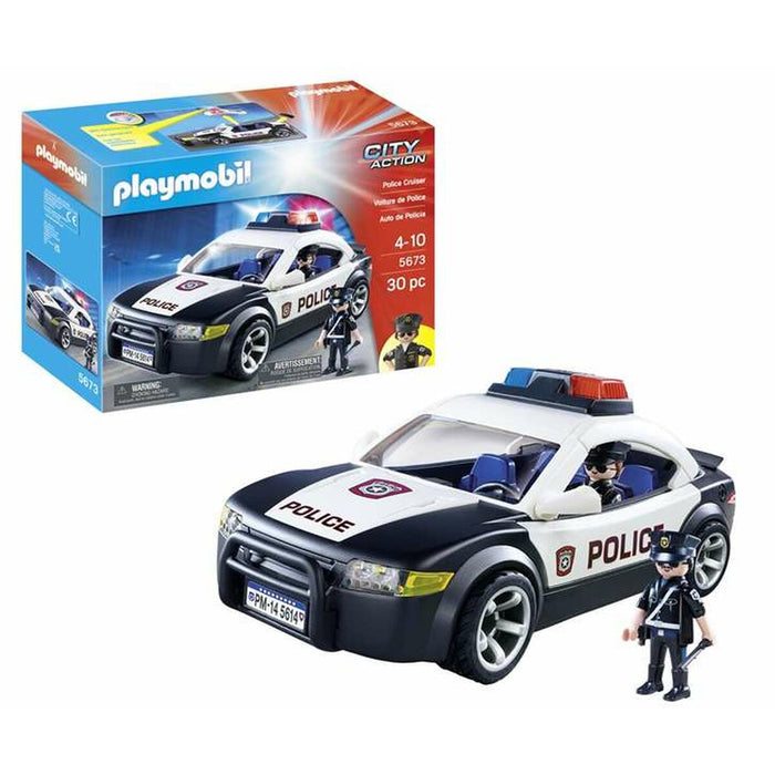 Playset Playmobil Mașină de poliție