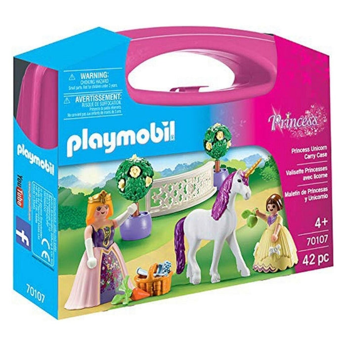 Playset Princess Unicron Carry Case Playmobil 70107 42 Piese