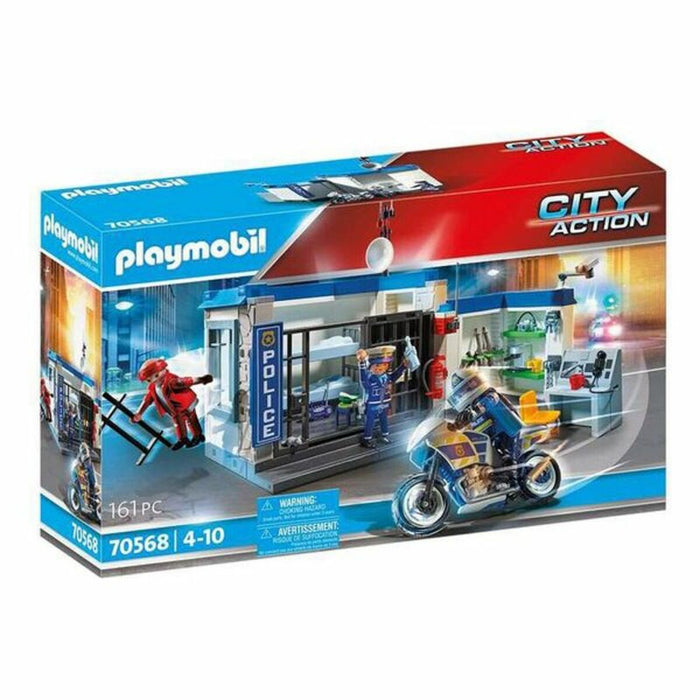 Playset City Action Prison Escape Playmobil 70568 Polițist (161 pcs)