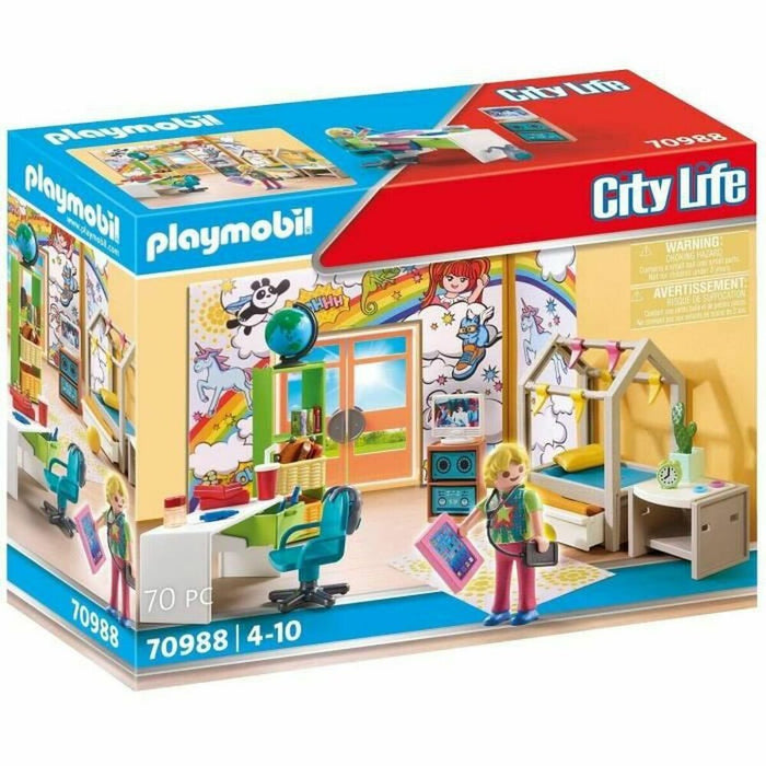 Playset Playmobil 70988 Cameră Adolescenți