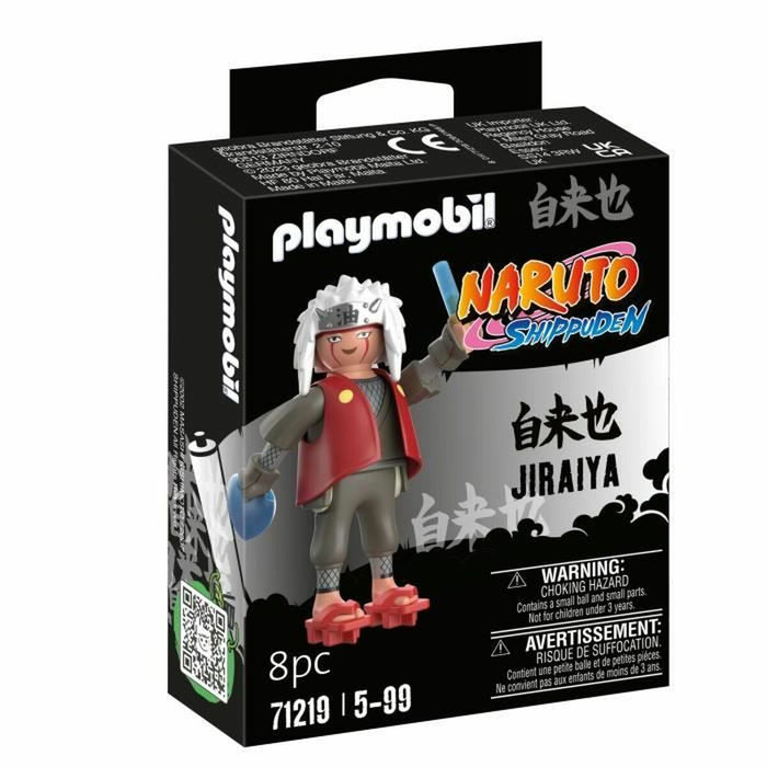 Playset Playmobil Naruto Shippuden - Jiraiya 71219 8 Piese