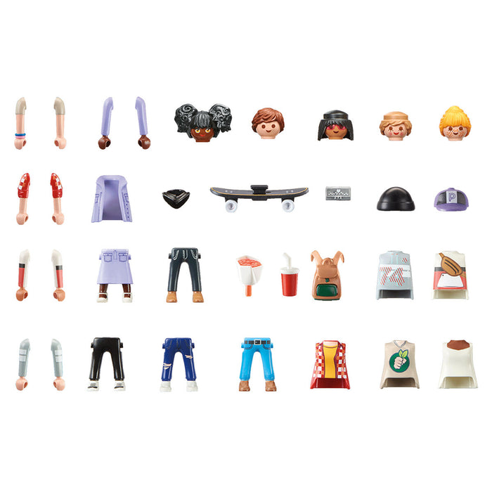 Playset Playmobil 71401 City life 54 Piese