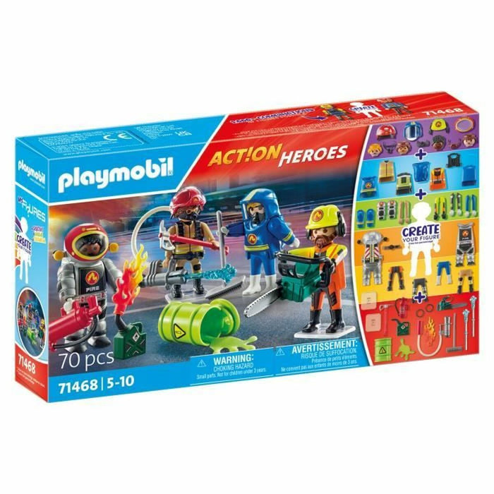 Playset Playmobil 71468 Action Heroes Plastic