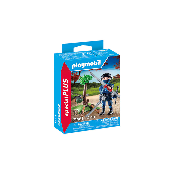 Figura îmbinată Playmobil Ninja 15 Piese