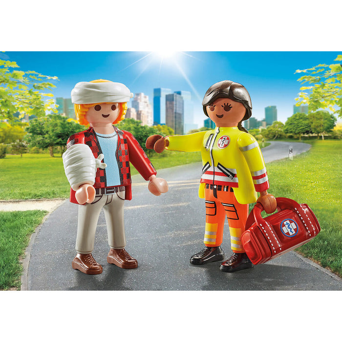 Playset Playmobil Medic 6 Piese