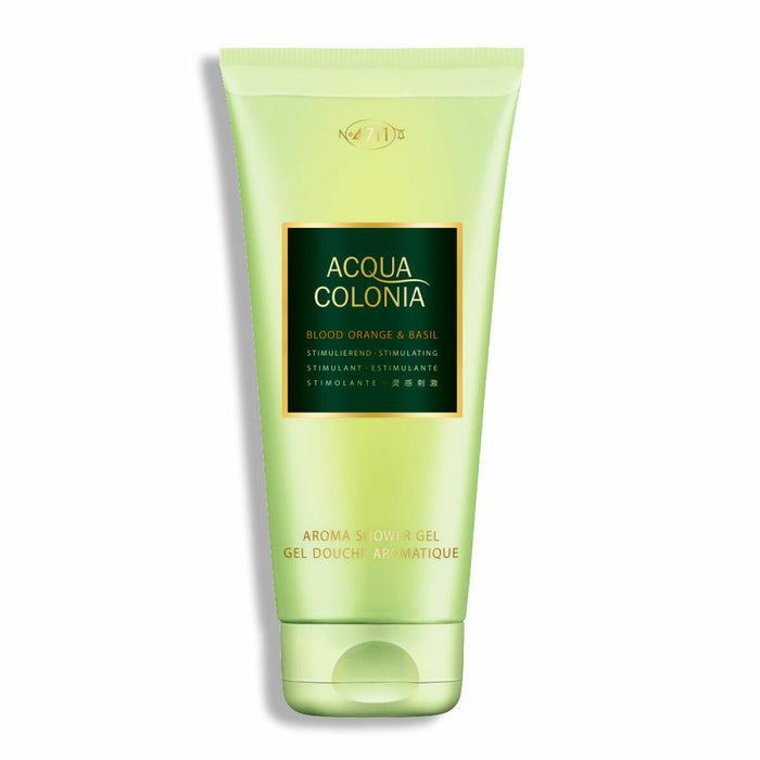 Gel de Duș Parfumat Acqua Colonia Blood Orange& Basil 4711 (200 ml)