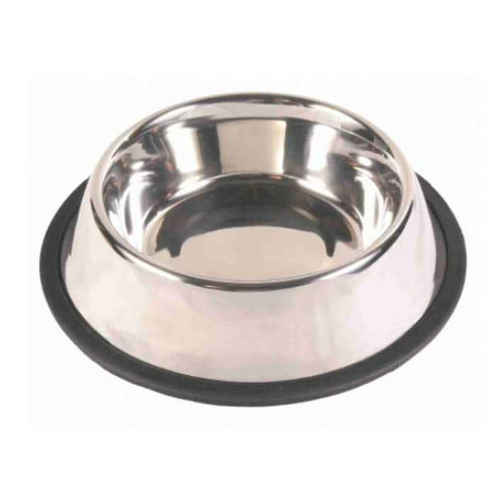 Castron de hrană pentru animale de companie Trixie 24852 Monocrom Oțel inoxidabil 0,72 l