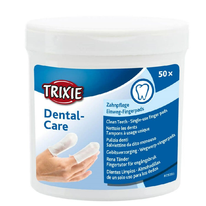 Șervețele Trixie Dinți 50 Unități Transparent (50 Piese)