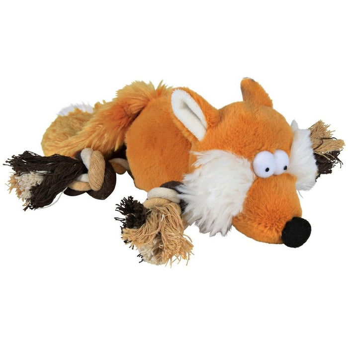 Jucărie pentru câini Trixie Vulpea Maro Multicolor Poliester Flauș (1 Piese)