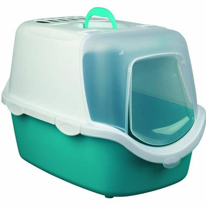 Nisip pentru pisici Trixie Vico Easy Clean Turquoise Alb 40 x 40 x 56 cm