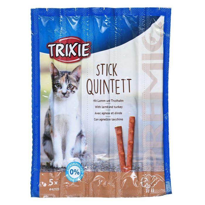 Snack for Cats Trixie 5 x 5 g Somon Curcan Carne de oaie Ficat Păsări