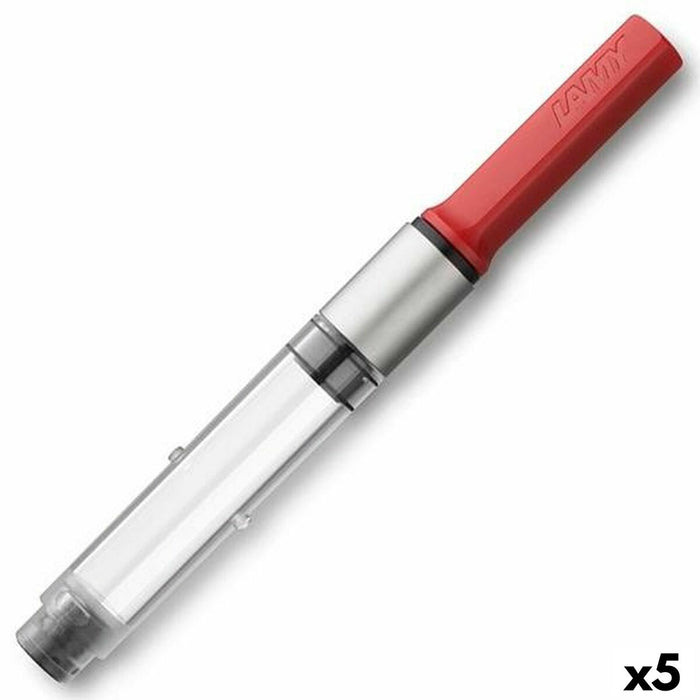 Convertor pentru Stilou Lamy Roșu (5 Unități)