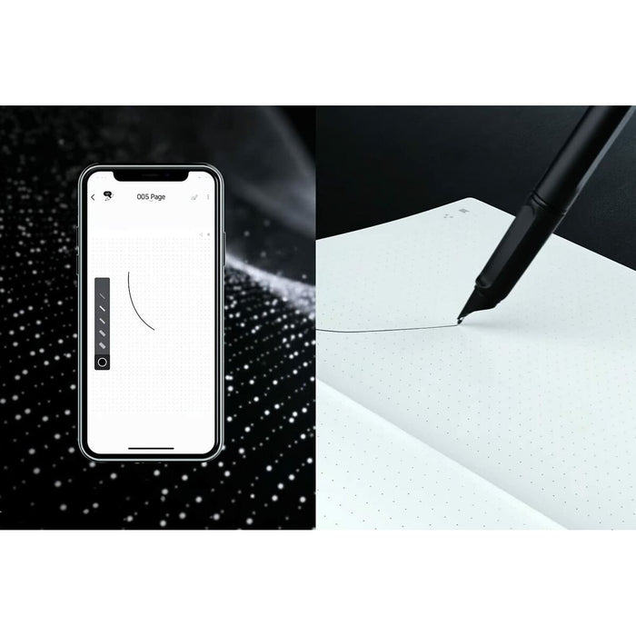 Carnet de note Lamy Neo lab Digital 14,5 x 21 cm Negru