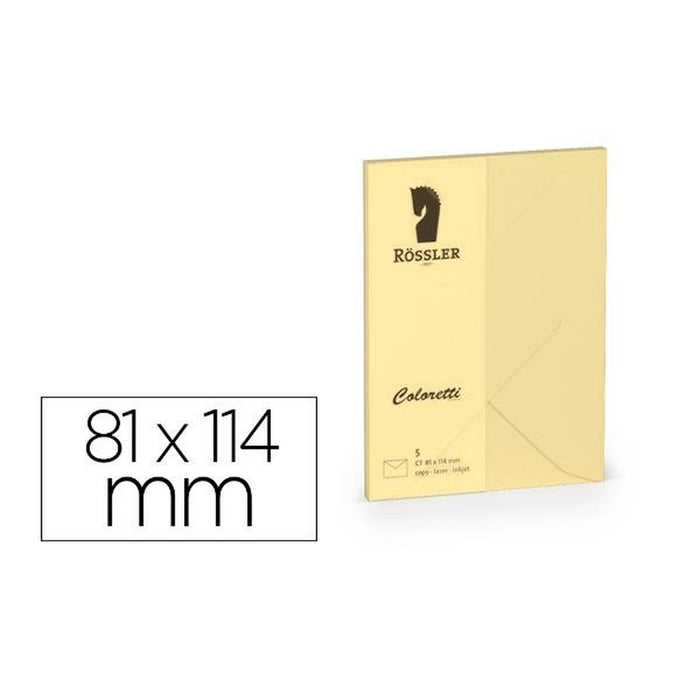plicuri Rossler Papier 220707519 Maro Hârtie 81 x 114 mm