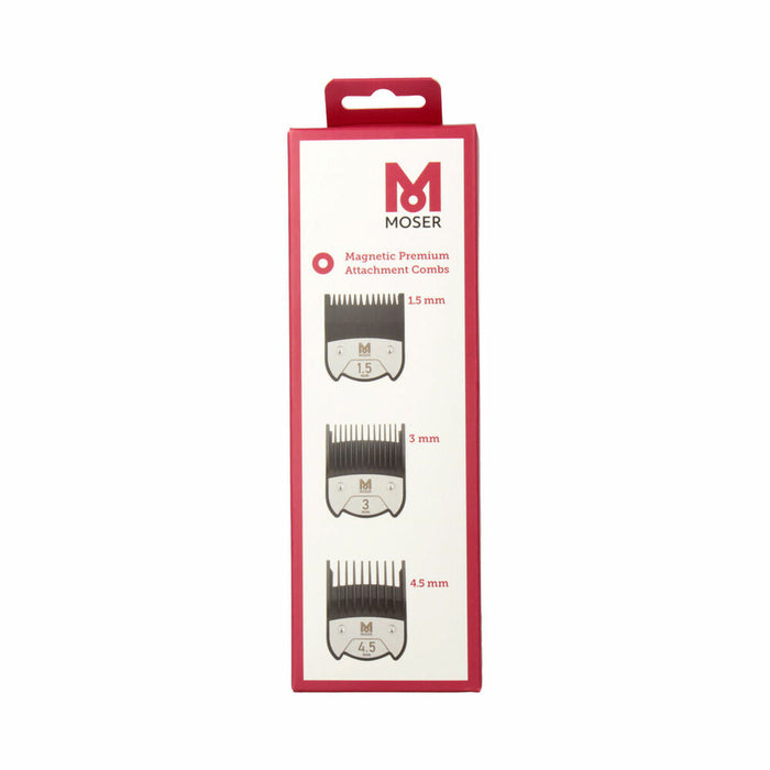 Set de pieptene / perii Wahl Moser Pack Peines (1.5/3/4.5 MM)