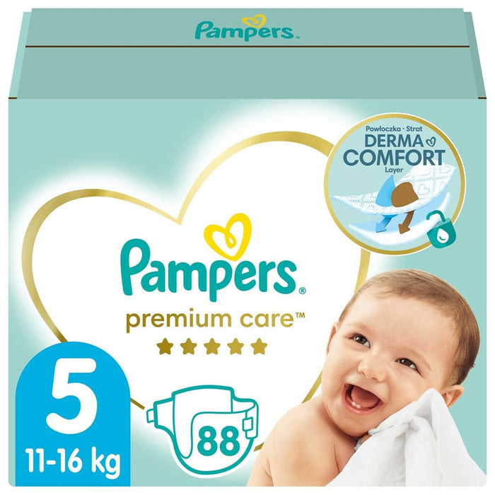 Scutece de unică folosință Pampers 5 (88 Unități)