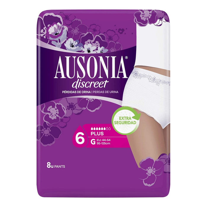 Absorbante pentru Incontinenţă Ausonia Discreet Mare (8 uds)