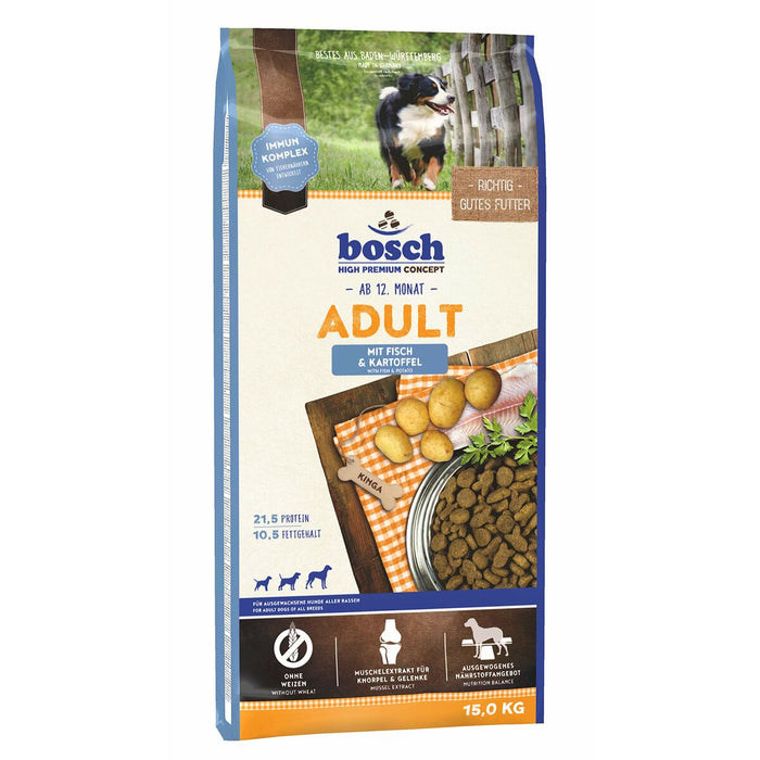 Nutreț BOSCH Adult Somon Cartofi 15 kg