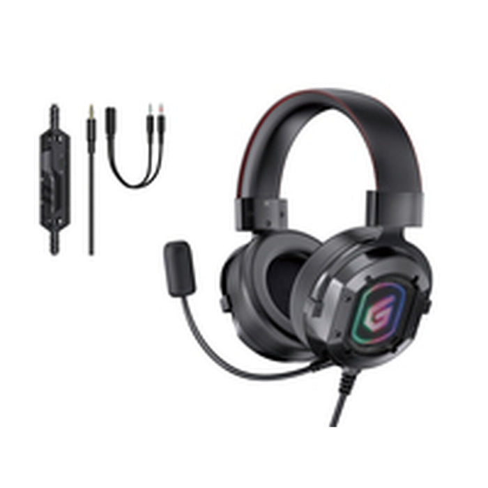 Căști cu Microfon Conceptronic ATHAN03B Negru