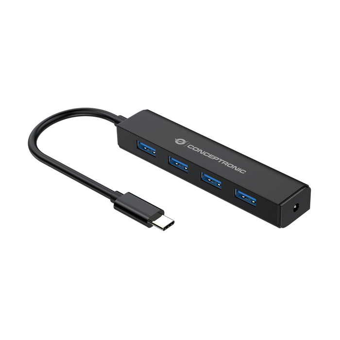 Hub USB Conceptronic CTC4USB3 Negru