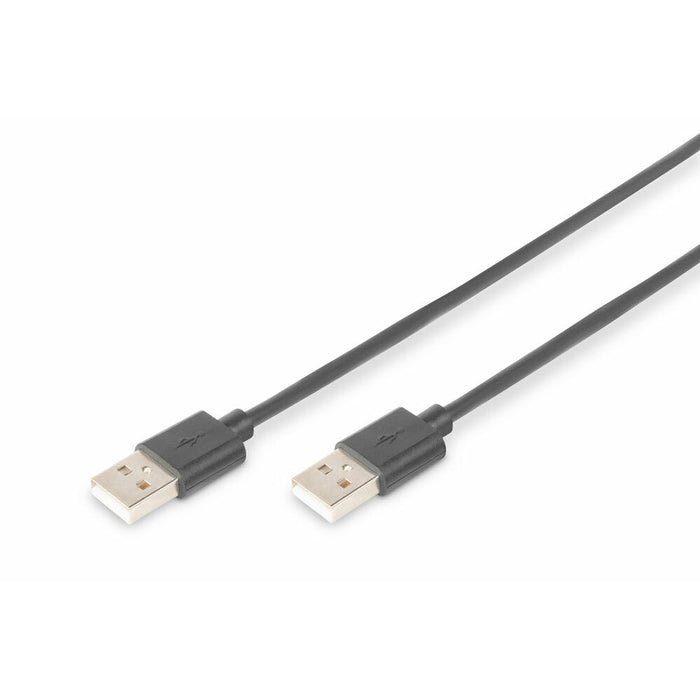 Cablu USB 2.0 Digitus AK-300101-030-S Negru 3 m