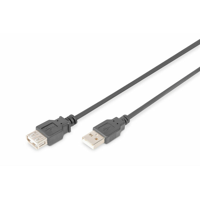Cablu USB 2.0 Digitus AK-300202-030-S Negru