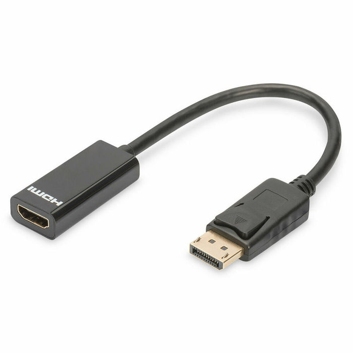 Adaptor DisplayPort la HDMI Digitus AK-340400-001-S Negru 15 cm