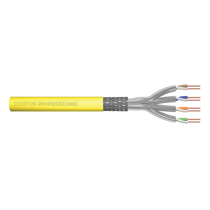 Cablu de Rețea Rigid FTP Categoria 7 Digitus by Assmann DK-1743-A-VH-10 1000 m Galben