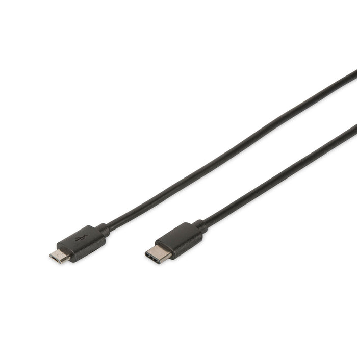 Cablu USB C Digitus by Assmann DB-300137-018-S 1,8 m Negru