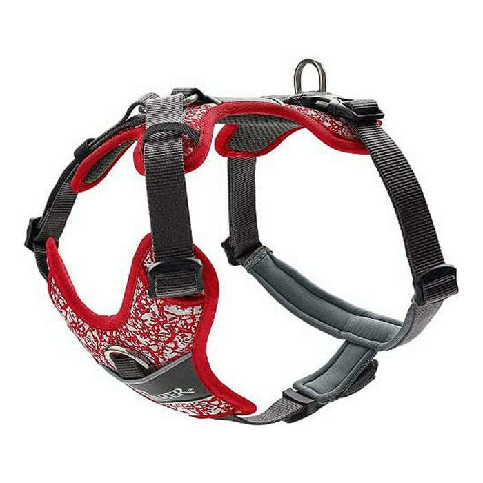 Ham pentru câini Hunter Divo Roșu Gri Reflectorizant/ă Dimensiunea XS (34-47 cm)