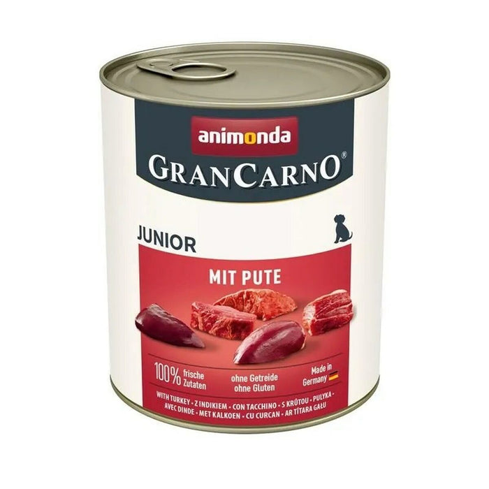 Hrană umedă Animonda Grancarno Junior Turkey Curcan 800 g