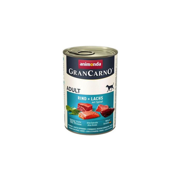 Hrană umedă Animonda Grancarno Adult Somon Spanac 400 g