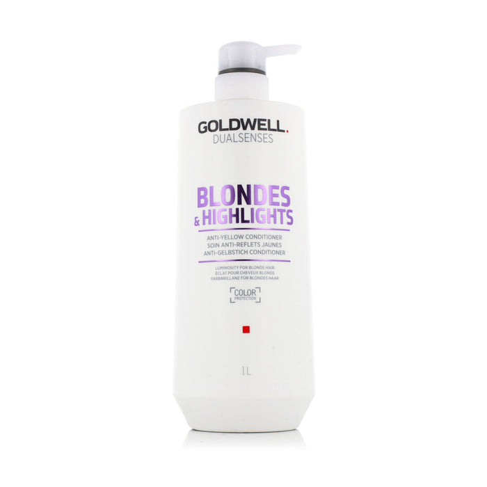 Balsam Nuanțator pentru Păr Blond Goldwell Dualsenses Blondes & Highlights 1 L
