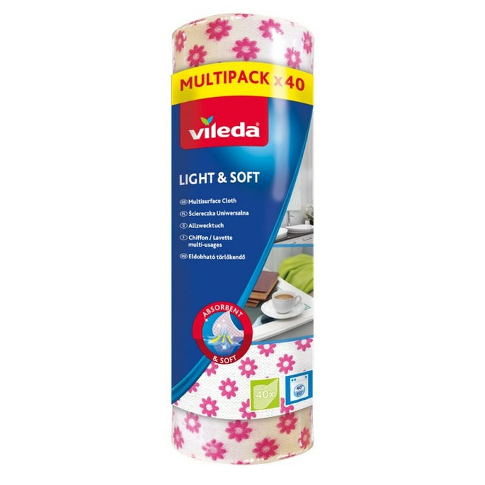 Cârpă de bucătărie Vileda 159516 Alb Cu imprimeuri (1 Unități)