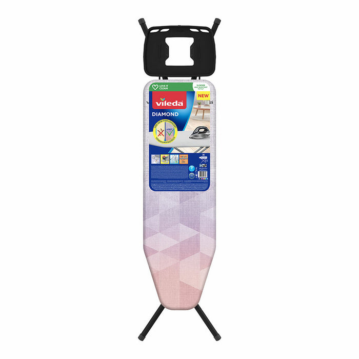 Masă de Călcat Vileda Diamond 173216 Aluminiu Oțel 120 x 38 cm