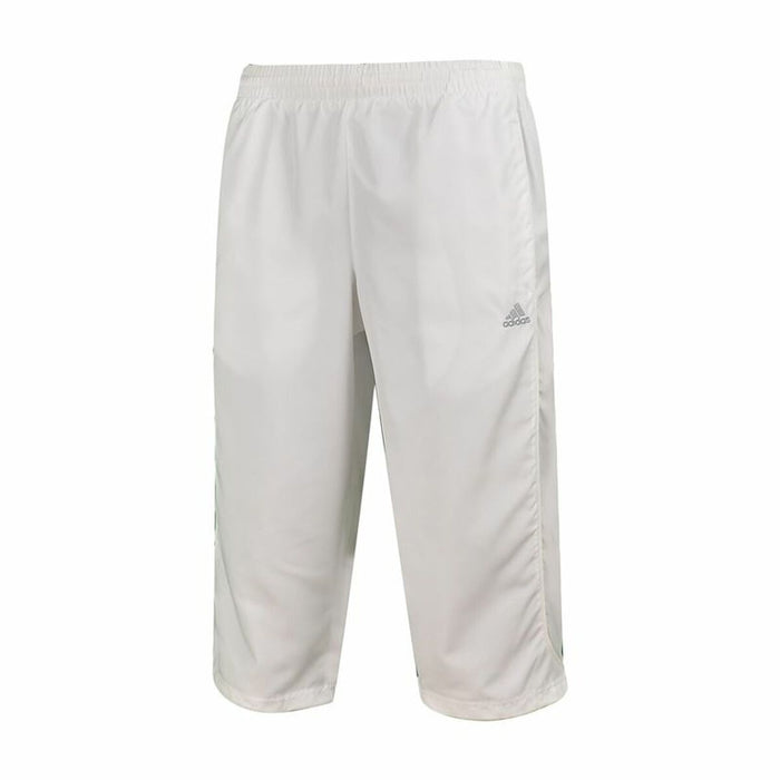 Pantaloni lungi de sport Adidas Essential Alb Bărbați