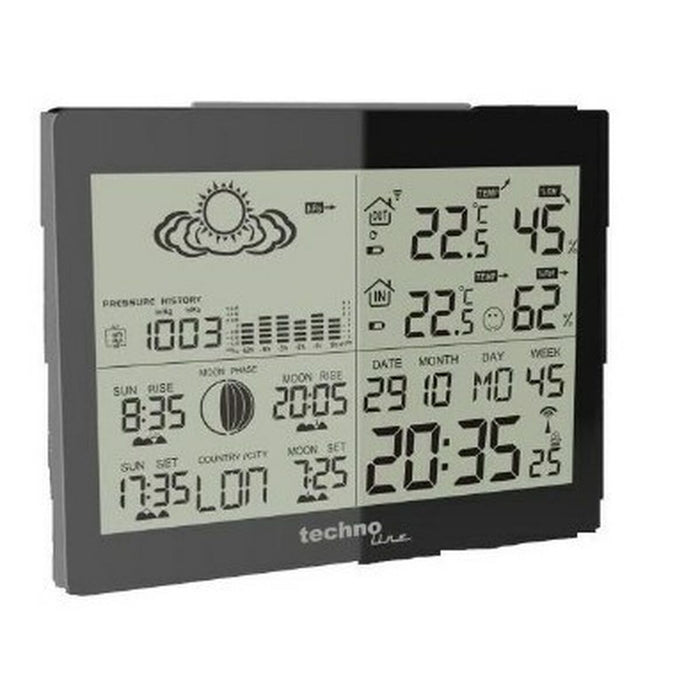 Stație Meteorologică Multifuncțională Techno Line WS6760 Negru